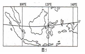 图5东南亚区域地理特征辨析